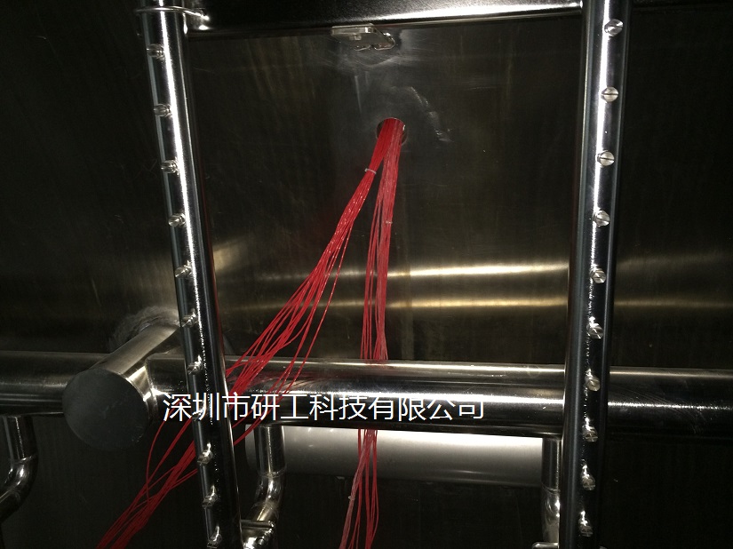 探頭通過(guò)驗(yàn)證孔進(jìn)入滅菌腔內(nèi) 探頭通過(guò)驗(yàn)證孔進(jìn)入滅菌腔內(nèi)